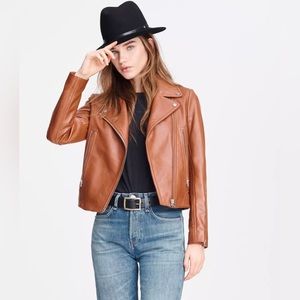 Rag & bone perfect motorcycle jacket. Looks cool with any outfit. Size L